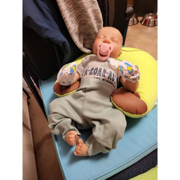 Charex Lifelike Reborn Baby Dolls - 18 Inch Realistic Newborn Baby Girl, Real B - Picture 7 of 15